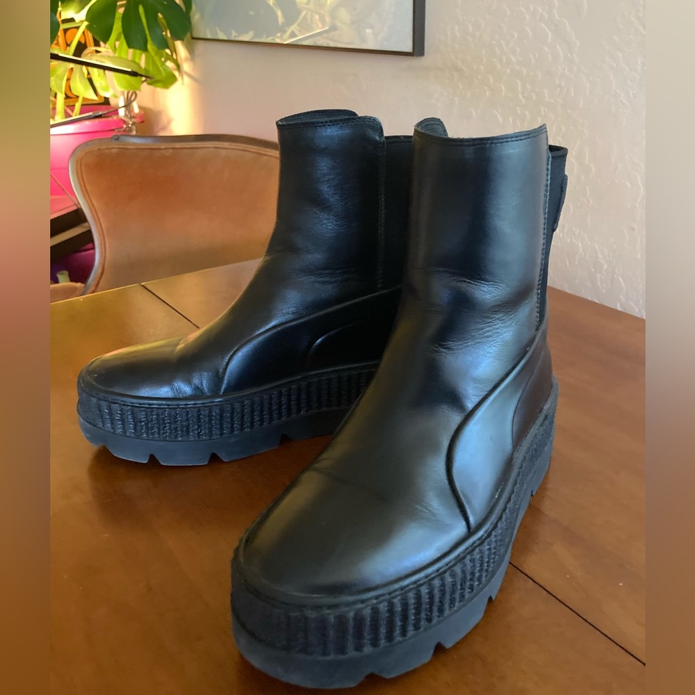 PUMA x Fenty by Rihanna Chelsea sneaker boot. Women’s size 8